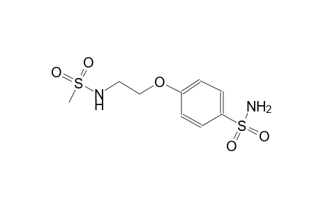 4-{2-[(methylsulfonyl)amino]ethoxy}benzenesulfonamide