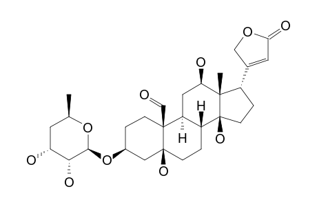 ANTIAROSIDE_J;ANTIARIGENIN_3-O-BETA-4,6-DIDEOXY-BETA-D-ALLOPYRANOSIDE