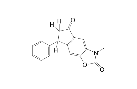 3,7-dihydro-3-methyl-7-phenyl-2H-indeno[5,6-d]oxazole-2,5(6H)-dione