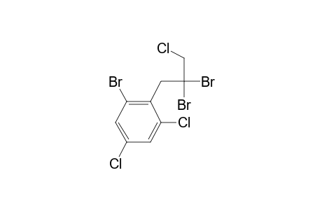 1-Bromo-3,5-dichloro-2-(2,2-dibromo-3-chloropropyl)benzene