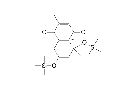 CIS-3,6,7-TRIMETHYL-7,9-BIS-TRIMETHYLSILYLOXY-BICYCLO-[4.4.0]-DECA-3,8-DIENE-2,5-DIONE