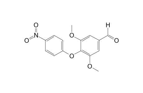 3,5-Dimethoxy-4-[4-nitrophenoxy]benzaldehyde