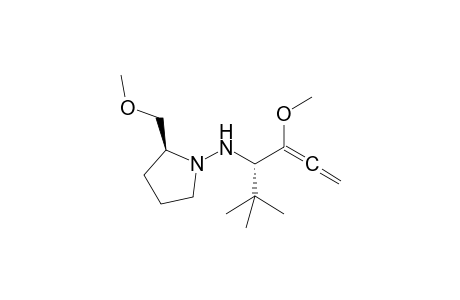 (1S,2'S)-1-N-[(2'-Methoxymethyl)pyrrolodin-1'-yl]amino-1-(tert-butyl)-2-methoxybuta-2,3-diene