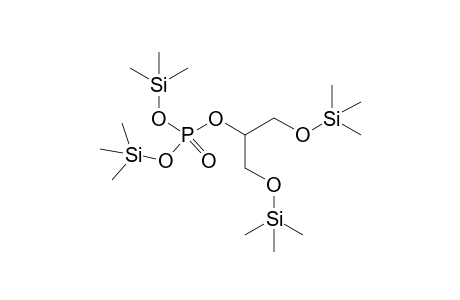 Bis(trimethylsilyl) 2-[(trimethylsilyl)oxy]-1-([(trimethylsilyl)oxy]methyl)ethyl phosphate