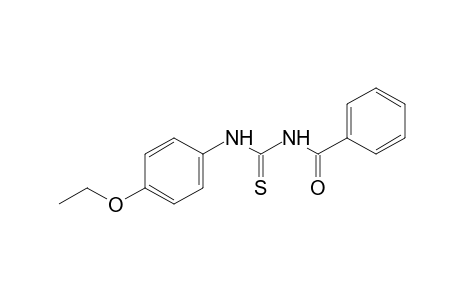 1-benzoyl-3-(p-ethoxyphenyl)-2-thiourea