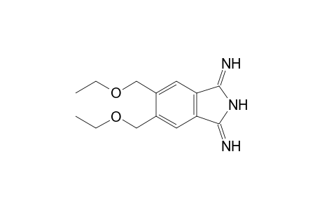 3-azanylidene-5,6-bis(ethoxymethyl)isoindol-1-amine