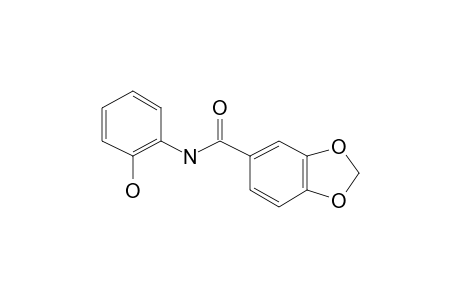 N-(o-Hydroxyphenyl)-3,4-methylenedioxybenzamide