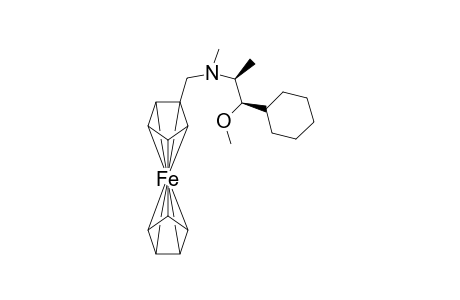 (1R,2S)-N-Ferrocenylmethyl-N-methyl-1-cyclohexyl-1-methoxyprop-2-ylamine