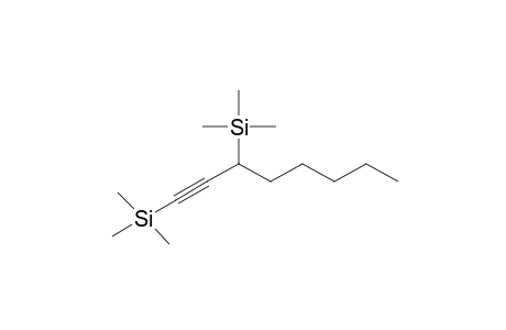 (1-octyne-1,3-diyl)bis[trimethylsilane]