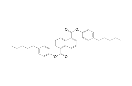 Naphthalene-1,5-dicarboxylic acid, bis-(4-pentyl-phenyl ester