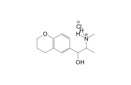 1-(3,4-dihydro-2H-chromen-6-yl)-1-hydroxy-N-methyl-2-propanaminium chloride