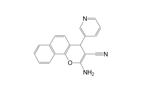 2-amino-4-(3-pyridinyl)-4H-benzo[h]chromene-3-carbonitrile