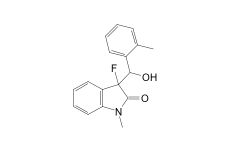 (RS)-3-Fluoro-3-[(RS)-hydroxy(o-tolyl)methyl]-1-methylindolin-2-one