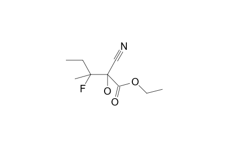 (Erythro / threo)-ethyl 2-cyano-3-fluoro-2-hydroxy-3-methylpentanoate -