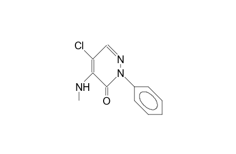 5-Chloro-4-methylamino-2-phenyl-2H-pyridazin-3-one