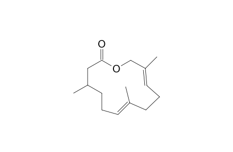 3,7,11-Dodec-6,10-dien-12-olide