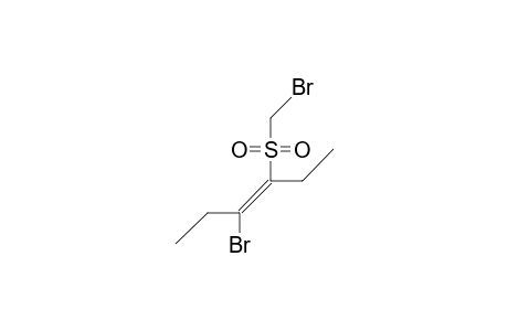 3-Bromo-4-(bromomethyl-sulfonyl)-3-hexene