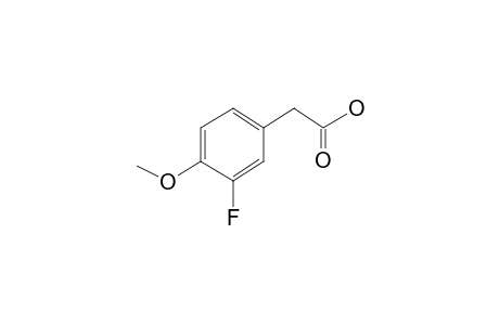 3-Fluoro-4-methoxyphenylacetic acid