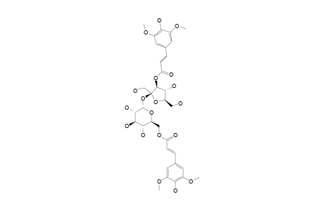 BETA-D-(3-SINAPOYL)-FRUCTOFURANOSYL-ALPHA-D-(6-SINAPOYL)-GLUCOPYRANOSIDE