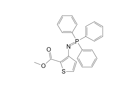 Methyl 3-((triphenylphosphoranylidene)amino)thiophene-2-carboxylate