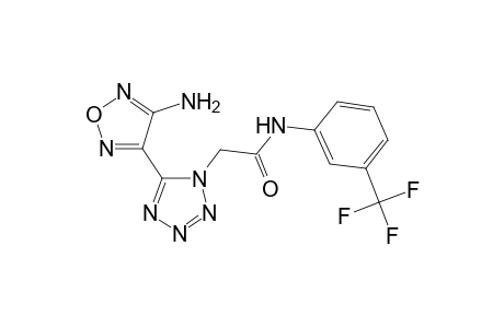 2-[5-(4-Amino-furazan-3-yl)-tetrazol-1-yl]-N-(3-trifluoromethyl-phenyl)-acetamide