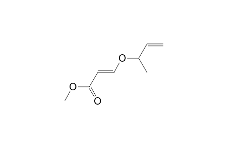 Methyl (E)-3-(But-3-en-2-yloxy)acrylate