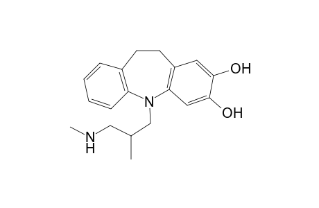 Trimipramine-M (nor-di-HO-) MS2