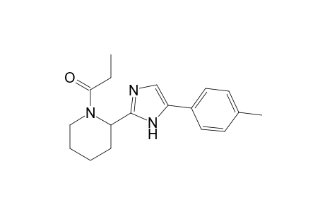 1-(2-(5-(p-tolyl)-1H-imidazol-2-yl)piperidin-1-yl)propan-1-one