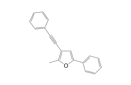 2-Methyl-5-phenyl-3-phenylethynylfuran