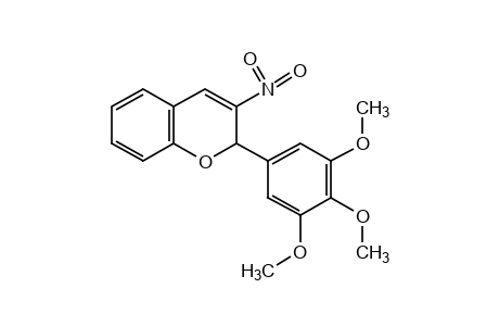 3-nitro-2-(3,4,5-trimethoxyphenyl)-2H-1-benzopyran