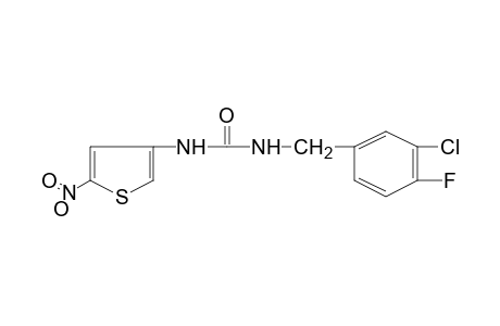 1-(3-chloro-4-fluorobenzyl)-3-(5-nitro-3-thienyl)urea