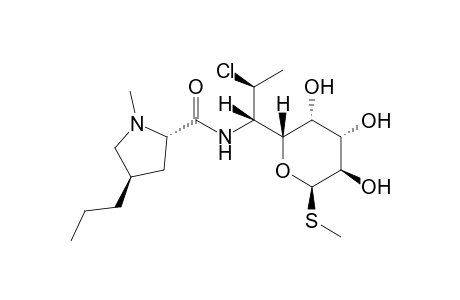 Clindamycin in kbr-basic extract of clindamycin  HCl