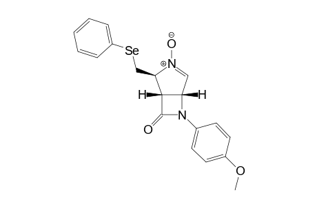 (1R,4S,5S)-7-(4-methoxyphenyl)-3-oxidanidyl-4-(phenylselanylmethyl)-7-aza-3-azoniabicyclo[3.2.0]hept-2-en-6-one