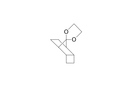 endo-Tricyclo(4.2.1.0/2,5/)nonane-9-spiro-2'-(1',3'-dioxolane)