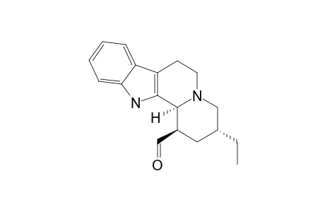 3-ALPHA-ETHYL-1,2,3,4,6,12,12B-ALPHA-OCTAHYDRO-[2,3-A]-QUINOLIZINE-1-BETA-CARBALDEHYDE