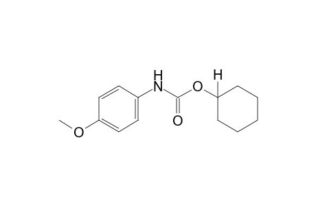 p-methoxycarbanilic acid, cyclohexyl ester