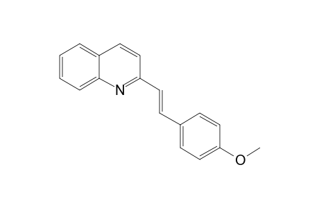 Quinoline, 2-[2-(4-methoxyphenyl)ethenyl]-