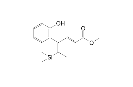 methyl (2E,4Z)-4-(2-hydroxyphenyl)-5-trimethylsilyl-hexa-2,4-dienoate