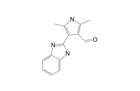 4-(1H-benzimidazol-2-yl)-2,5-dimethyl-1H-pyrrole-3-carbaldehyde