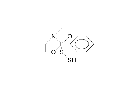 1-Disulfido-1-phenyl-5-aza-2,8-dioxa-1-phospha-bicyclo(3.3.0)octane