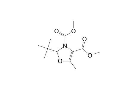 Dimethyl 2-tert-butyl-5-methyl-1,3-oxazole-3,4(2H)-dicarboxylate