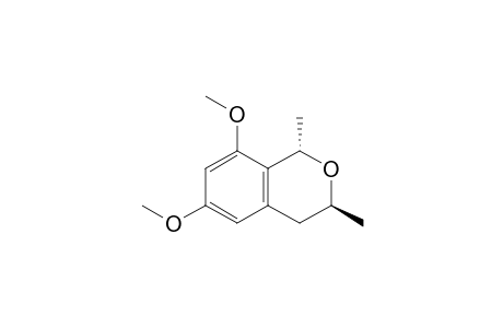 (1S,3S)-6,8-dimethoxy-1,3-dimethylisochroman