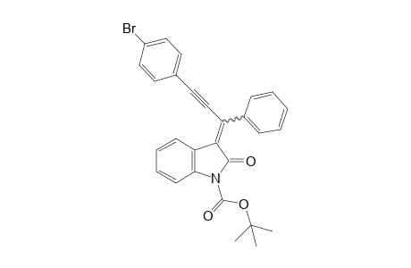 tert-Butyl 3-(3-(4-bromphenyl)-1-phenylprop-2-ynylidene)-2-oxoindolin-1-carboxylate