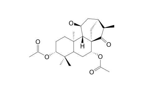 3-ALPHA,7-ALPHA-DIACETOXY,11-BETA-HYDROXY-15-OXO-ENT-(16S)-KAURANE