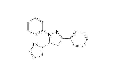 5-(2-Furyl)-1,3-diphenyl-4,5-dihydro-1H-pyrazole