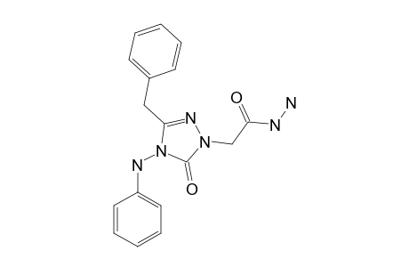 3-BENZYL-5-OXO-4-PHENYLAMINO-4,5-DIHYDRO-[1,2,4]-TRIAZOL-1-YL-ACETIC-ACID-HYDRAZIDE