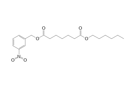 Pimelic acid, 3-nitrobenzyl hexyl ester