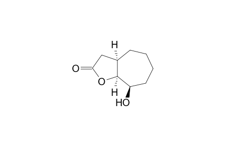 2H-Cyclohepta[b]furan-2-one, octahydro-8-hydroxy-, (3a.alpha.,8.beta.,8a.alpha.)-