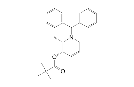 (2S,3S)-N-DIPHENYLMETHYL-2-METHYL-3-PIVALOYLOXY-D-4,5-TETRAHYDROPYRIDINE