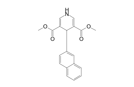 3,5-Pyridinedicarboxylic acid, 1,4-dihydro-4-(2-naphthalenyl)-, dimethyl ester